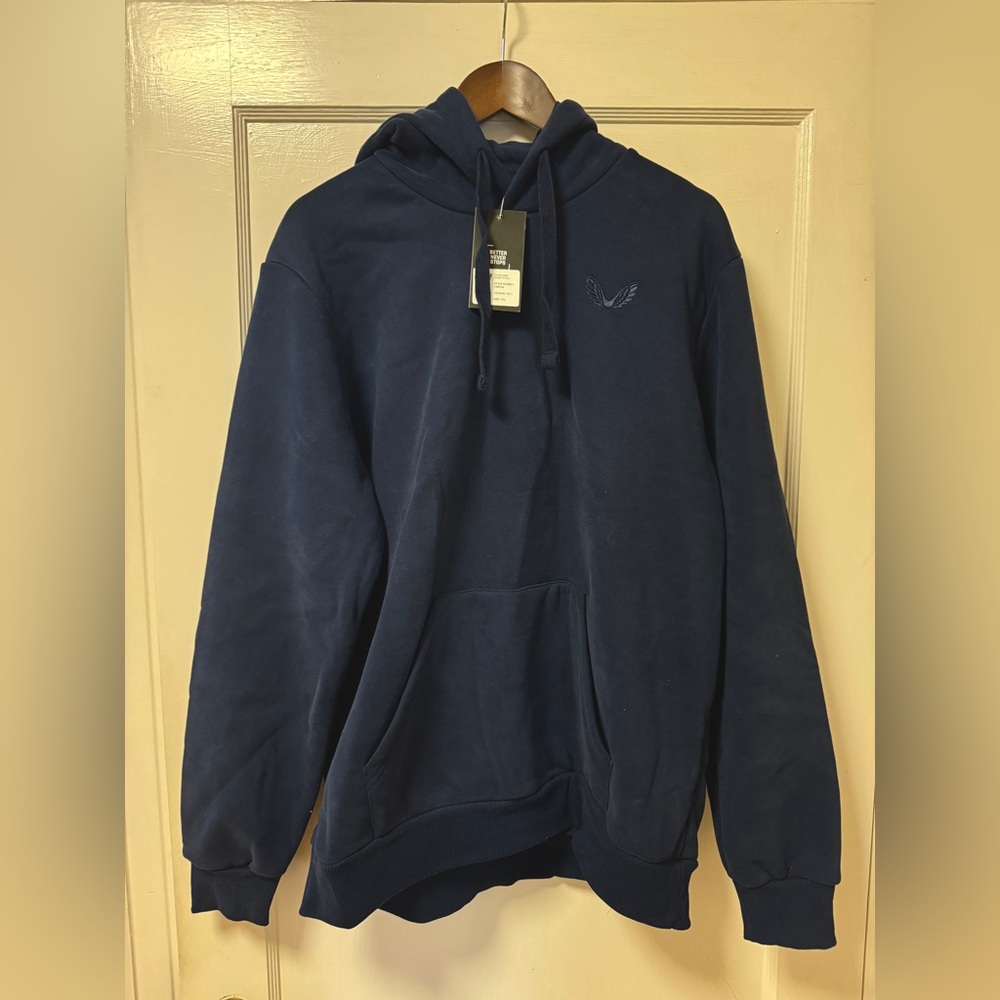 Castore Navy Blue Hoodie XXL